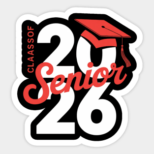 Senior 2026 Class of 2026 Seniors Graduation 2026 Senior 26 7 Sticker